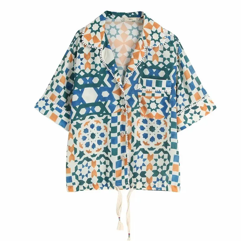Fashion Women 1981-50-9675 European and American fashion wind restoring ancient ways is printed shirts
Fashion Women 1981-50-9675 European and American fashion wind restoring ancient ways is printed shirts