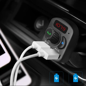 Audio Music Mp3 Player Phone Wireless Handsfree Car kit 3.1A Quick USB Charger Bluetooth 5.0 Car Kit FM Transmitter modulator
Audio Music Mp3 Player Phone Wireless Handsfree Car kit 3.1A Quick USB Charger Bluetooth 5.0 Car Kit FM Transmitter modulator