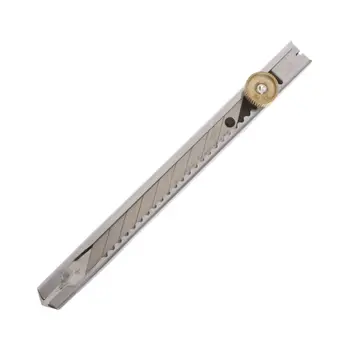 30 Degrees Tip Blade Portable Auto-lock Utility Knife Paper Cutter Retractable Razor Paper Cutter Tool School Supplies
30 Degrees Tip Blade Portable Auto-lock Utility Knife Paper Cutter Retractable Razor Paper Cutter Tool School Supplies