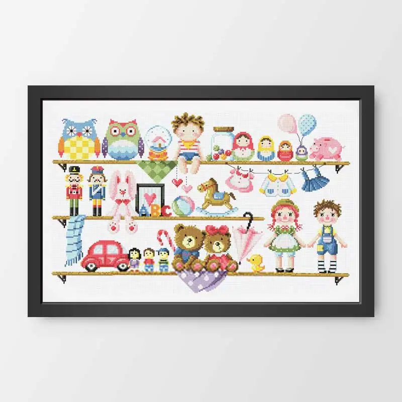 G91 DIY Craft Stich Cross Stitch Package Cotton Fabric Needlework Embroidery Crafts Counted Cross-Stitching Kit
G91 DIY Craft Stich Cross Stitch Package Cotton Fabric Needlework Embroidery Crafts Counted Cross-Stitching Kit