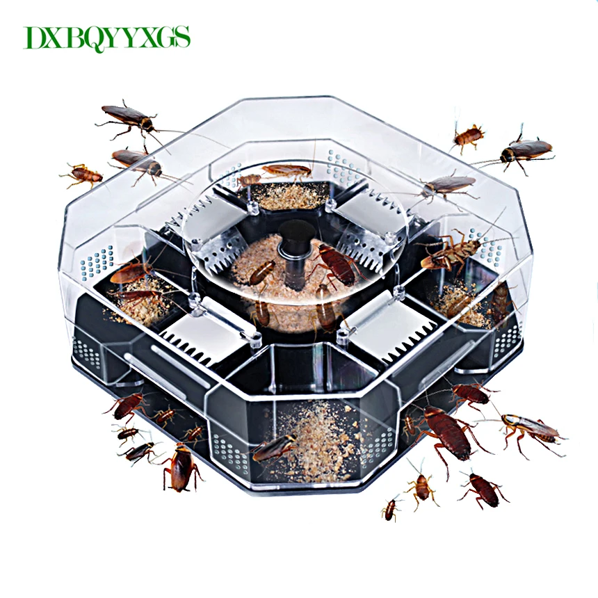 DXBQYYXGS Hot Reusable Cockroach Trap Box Cockroach Catcher Cockroach Killer Bait Trap No Pollution For Home Office Kitchen For
DXBQYYXGS Hot Reusable Cockroach Trap Box Cockroach Catcher Cockroach Killer Bait Trap No Pollution For Home Office Kitchen For