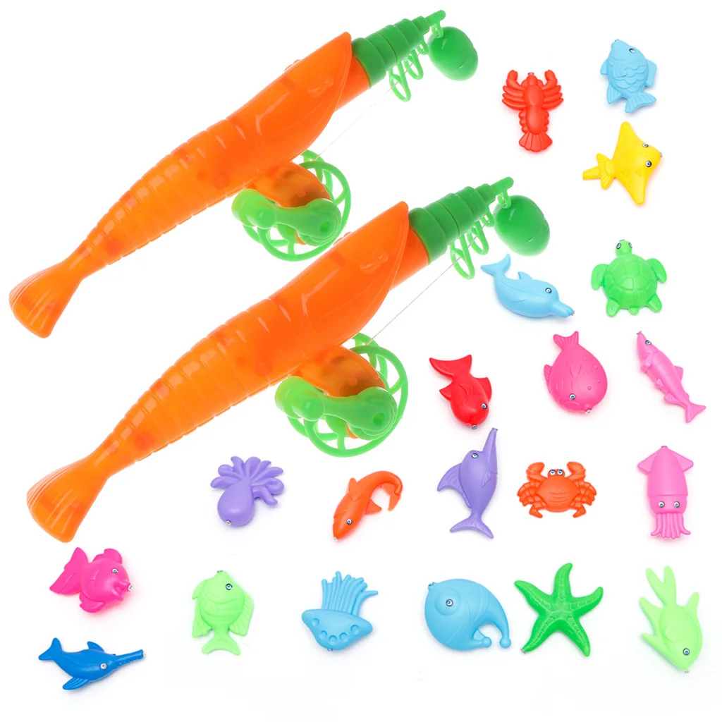 Educational Baby Child Kids Magnetic Fishing Rod Fish Model Toy Fun Game Gift #35/3W
Educational Baby Child Kids Magnetic Fishing Rod Fish Model Toy Fun Game Gift #35/3W