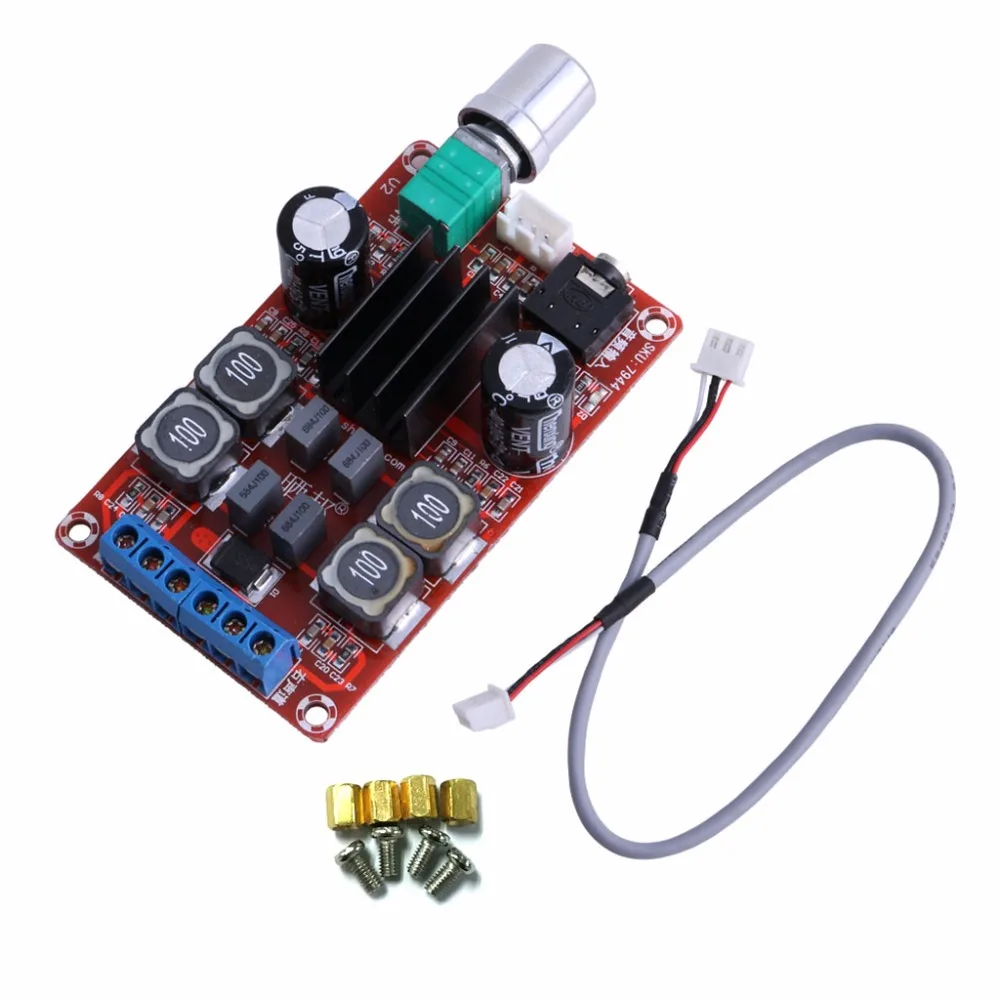 Hot Selling TPA3116D2 2x50W Digital Power Amplifier Board 5V To 24V Dual Channel Stereo AMP Aug1
Hot Selling TPA3116D2 2x50W Digital Power Amplifier Board 5V To 24V Dual Channel Stereo AMP Aug1
