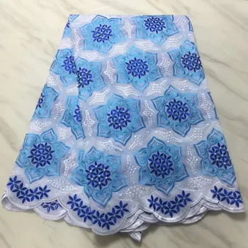 swiss lace cotton fabric flowers embroidered with rhinestones&beads 5 yards/lot beautiful tissu africain brode coton for wedding
swiss lace cotton fabric flowers embroidered with rhinestones&beads 5 yards/lot beautiful tissu africain brode coton for wedding