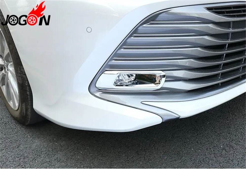 Accessories NEW! 2PCS For Toyota Camry XV70 L LE XLE 2018 Front Headlight Fog Lamp Lights Cover Trims Car styling
Accessories NEW! 2PCS For Toyota Camry XV70 L LE XLE 2018 Front Headlight Fog Lamp Lights Cover Trims Car styling