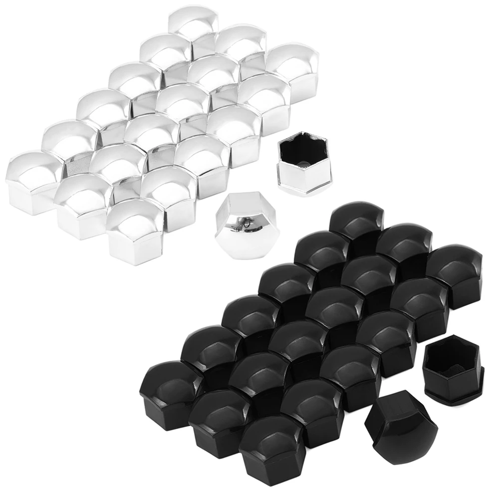 17mm 20Pcs/lot Wheel Lug Bolt Center Nut Covers Caps For Skoda octavia a5 a7 1 rapid fabia yeti superb accessories | Автомобили и