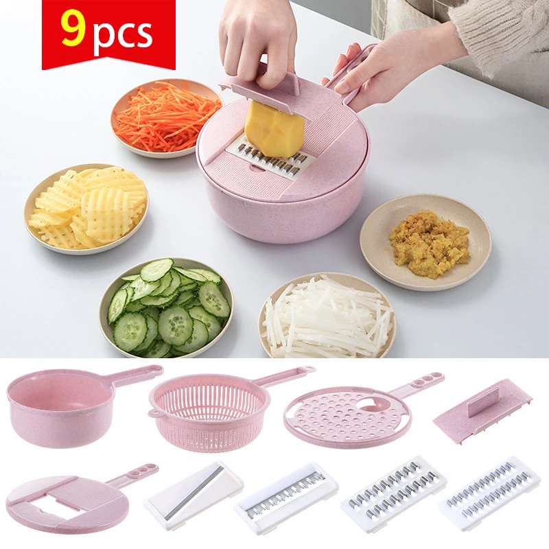 10in1 Vegetable Slicer Vegetable Spiralizer Cutter and Shredder - Kitchen Multi purpose Grater with Guard and Egg white Separa
10in1 Vegetable Slicer Vegetable Spiralizer Cutter and Shredder - Kitchen Multi purpose Grater with Guard and Egg white Separa