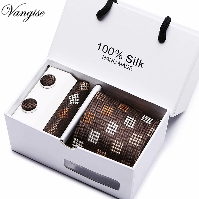 New Quality Tie Set For Men Hanky Tie Sets Dot Striped plaid Neckties Hombre 7.5cm Gravata Tie For Wedding Social Party
New Quality Tie Set For Men Hanky Tie Sets Dot Striped plaid Neckties Hombre 7.5cm Gravata Tie For Wedding Social Party