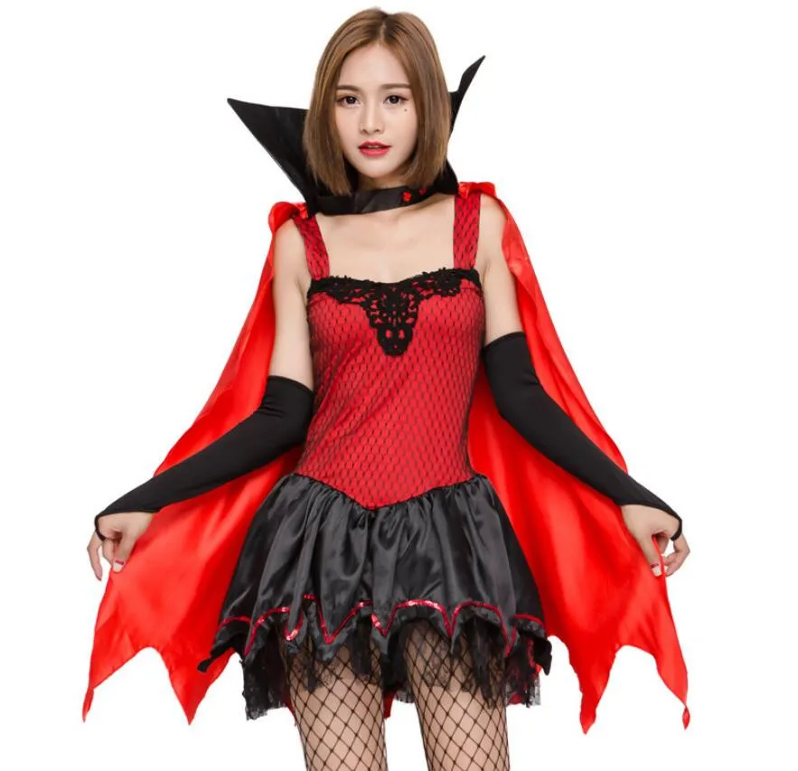Flames Devil Woman Costume For Women's Sexy Evil Queen Vampire Costume Halloween Party Cosplay Fancy Dress
Flames Devil Woman Costume For Women's Sexy Evil Queen Vampire Costume Halloween Party Cosplay Fancy Dress