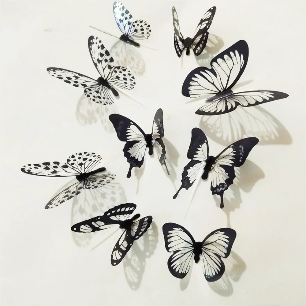 3D Effect Crystal Butterflies Wall Sticker Beautiful Butterfly for Kids Room Wall Decals Home Decoration 18pcs/lot On the Wall
3D Effect Crystal Butterflies Wall Sticker Beautiful Butterfly for Kids Room Wall Decals Home Decoration 18pcs/lot On the Wall