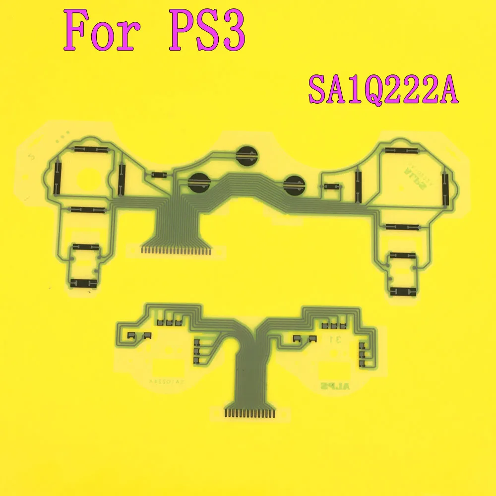Replacement SA1Q222A + SA1Q224A Controller Ribbon Circuit Board PCB Contact Pad flex cable for PS3 Controller Repair part
Replacement SA1Q222A + SA1Q224A Controller Ribbon Circuit Board PCB Contact Pad flex cable for PS3 Controller Repair part