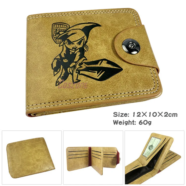 Anime Game The Legend of Zelda Wallet Card Holder Short Wallet Cartoon Designer Pocket Purse For Boy Or Girl Gift
Anime Game The Legend of Zelda Wallet Card Holder Short Wallet Cartoon Designer Pocket Purse For Boy Or Girl Gift