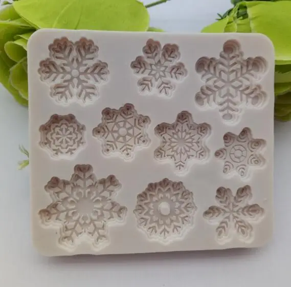 Cake Mold 1pc snowflake christmas silicone Fondant tools sugarcraft snow flake Mould for cake baking Decorating Mold Cupcake
Cake Mold 1pc snowflake christmas silicone Fondant tools sugarcraft snow flake Mould for cake baking Decorating Mold Cupcake
