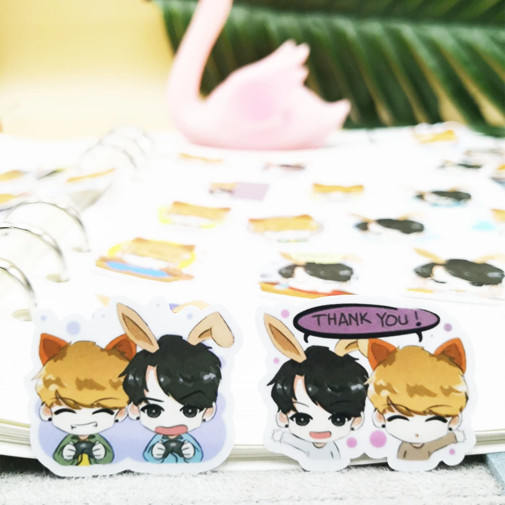 20/40pcs Cute Qversion BTS Boy Anime Stickers Mobile Computer Diary Decorative Stickers Randomly Not Repeat
20/40pcs Cute Qversion BTS Boy Anime Stickers Mobile Computer Diary Decorative Stickers Randomly Not Repeat