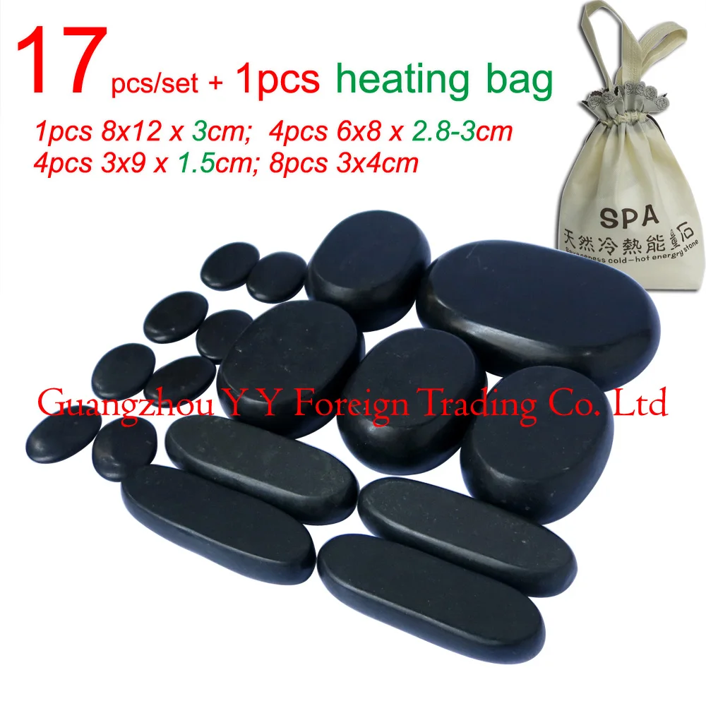 17pcs/set thicken new type basalt stone massager body massage stone set Salon SPA with 220V heating bag CE and ROHS
17pcs/set thicken new type basalt stone massager body massage stone set Salon SPA with 220V heating bag CE and ROHS