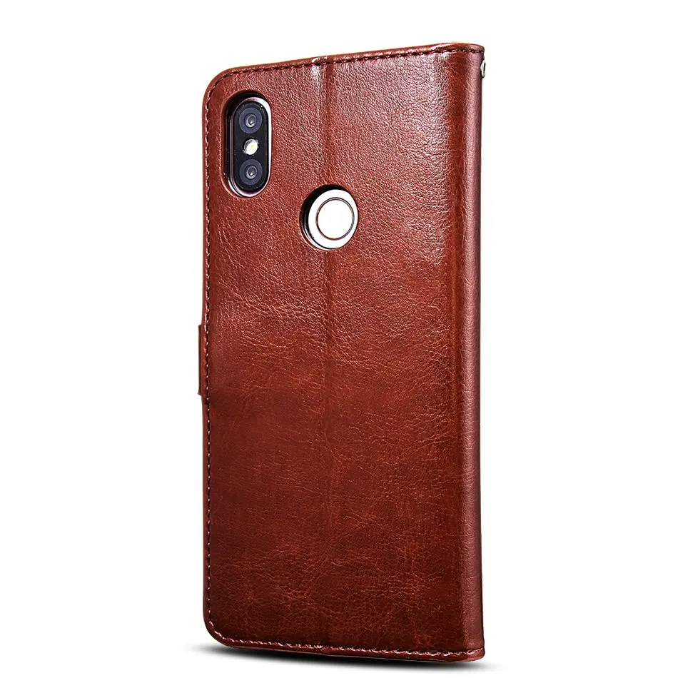 TOMKAS Case For Xiaomi Redmi S2 Case Wallet PU Cases Business Luxury For Xiaomi Redmi S2 Coque Vintage Back cover