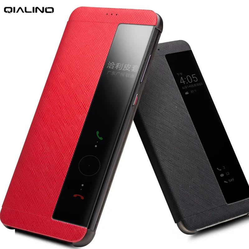 QIALINO Genuine Leather Luxury Flip Case for Huawei P20 Business Handmade Automatic Sleep Cover with View Window for P20 Pro
QIALINO Genuine Leather Luxury Flip Case for Huawei P20 Business Handmade Automatic Sleep Cover with View Window for P20 Pro