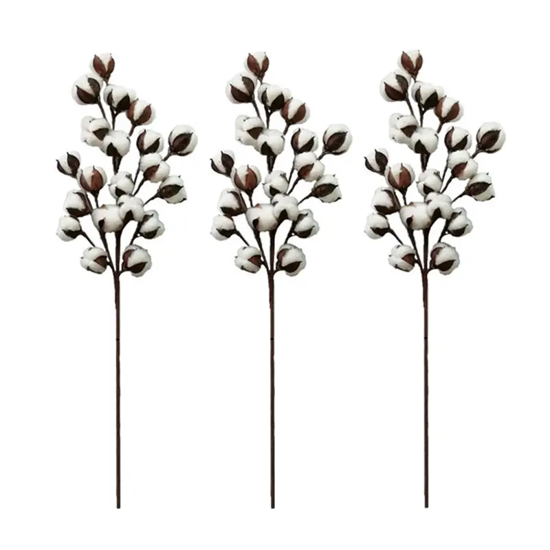 2019 New 20 head 28" Tall Artificial Cotton flowers stems for Farmhouse Floral Fillers Home Decoration
2019 New 20 head 28" Tall Artificial Cotton flowers stems for Farmhouse Floral Fillers Home Decoration