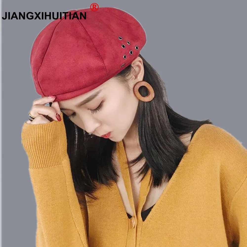 Winter Hat Berets 2018 New Suede Cashmere Womens Warm Brand Casual High Quality Women's Vogue Knitted Hats For Girls Cap
Winter Hat Berets 2018 New Suede Cashmere Womens Warm Brand Casual High Quality Women's Vogue Knitted Hats For Girls Cap