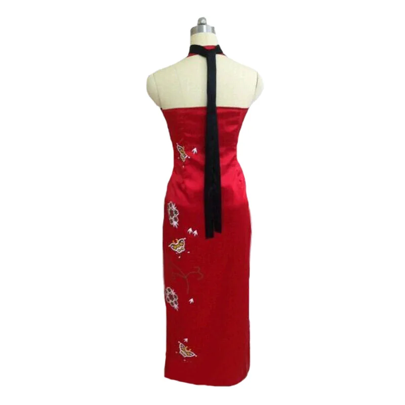 Женский костюм для косплея Cos V 5 Ada Wong красный чонсам длинные платья выпускного