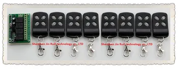 DC12V 4CH 10A wireless remote control switch system teleswitch 8pcsTransmitter + 1X Receiver relay smart house z-wave
DC12V 4CH 10A wireless remote control switch system teleswitch 8pcsTransmitter + 1X Receiver relay smart house z-wave
