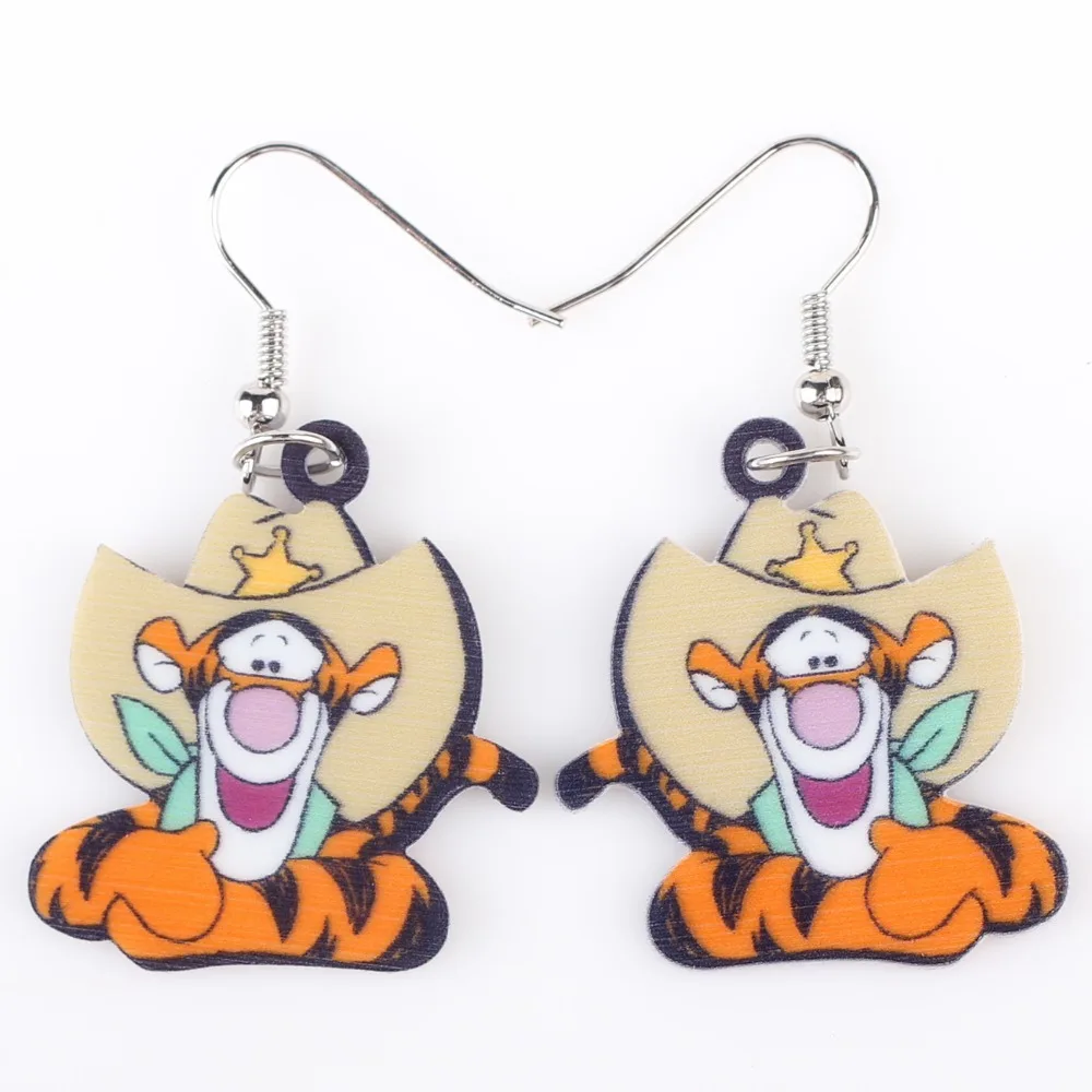 Newei Long Drop Brand Lovely Tiger Earrings Acrylic Hot 2017 Jewelry Girls Women Novelty Children Tigger Earrings Accessories
Newei Long Drop Brand Lovely Tiger Earrings Acrylic Hot 2017 Jewelry Girls Women Novelty Children Tigger Earrings Accessories