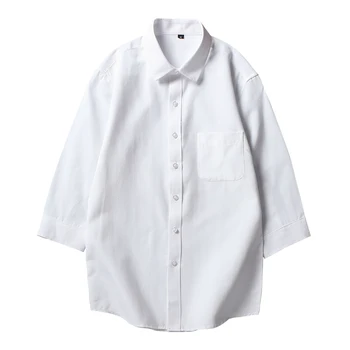 MOGU New Mens Summer Casual Plus Solid Shirts Plus Size 4XL Breathable Blouse Three Quarter Fashionable Male Shirts
MOGU New Mens Summer Casual Plus Solid Shirts Plus Size 4XL Breathable Blouse Three Quarter Fashionable Male Shirts