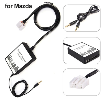 USB SD AUX Car Digital Mp3 music Adapter CD changer for Mazda 2 3 5 6 SPD CX7 RX8 MPV interface auto parts Car Accessories
USB SD AUX Car Digital Mp3 music Adapter CD changer for Mazda 2 3 5 6 SPD CX7 RX8 MPV interface auto parts Car Accessories