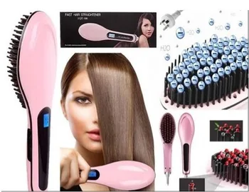 LCD Comb Brush Hair Straightener Hair Iron Professional Fast Ceramic Electric Hair Straightening Brush Styling Tools Flat Iron
LCD Comb Brush Hair Straightener Hair Iron Professional Fast Ceramic Electric Hair Straightening Brush Styling Tools Flat Iron