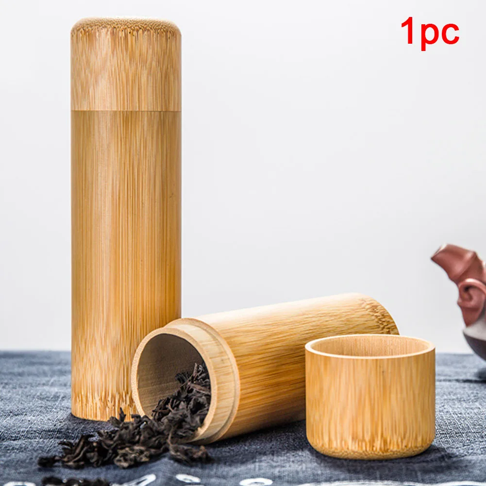 Portable Handmade Bamboo Tea Canister Spice Caddy Storage Box Organizer Natural Wood Tea Leaves Storage Bottle Tubes Spice Jars
Portable Handmade Bamboo Tea Canister Spice Caddy Storage Box Organizer Natural Wood Tea Leaves Storage Bottle Tubes Spice Jars