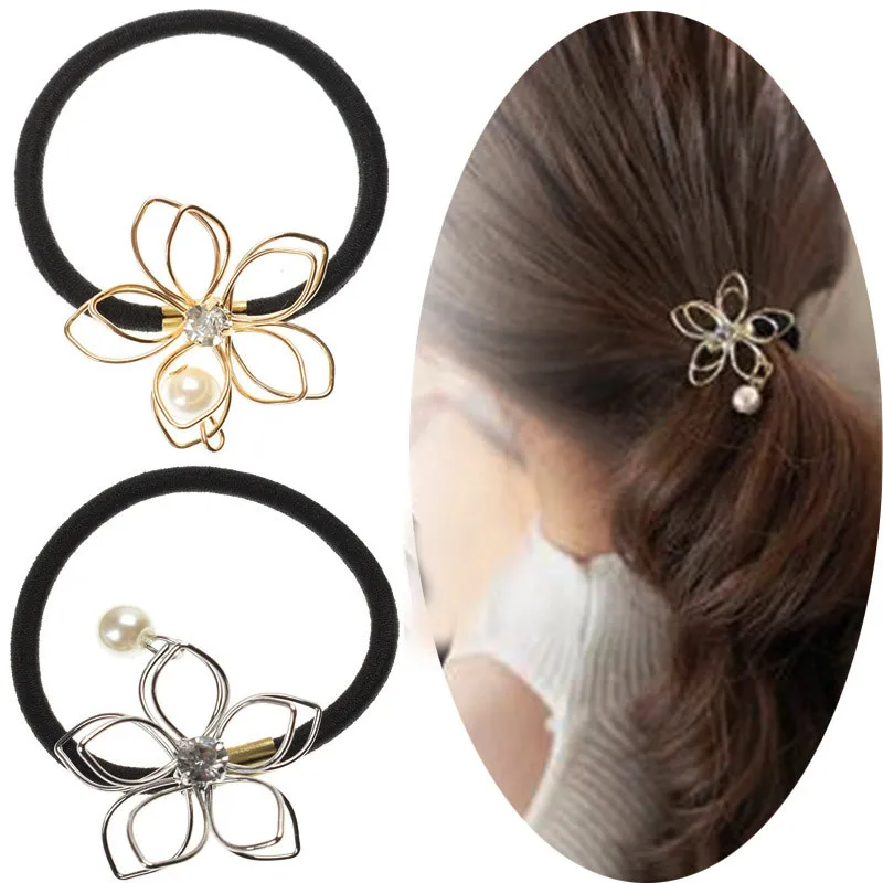 Fashion Lady Girl Pearl Wire Flower Ponytail Holder Scrunchy Hair Rope Elastic Rubber Band Womens Headwear Hair Accessory
Fashion Lady Girl Pearl Wire Flower Ponytail Holder Scrunchy Hair Rope Elastic Rubber Band Womens Headwear Hair Accessory
