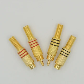 RCA Female Jack Male Plug Audio Video Cable Adapters Couplers connector solder with Spring Pair
RCA Female Jack Male Plug Audio Video Cable Adapters Couplers connector solder with Spring Pair