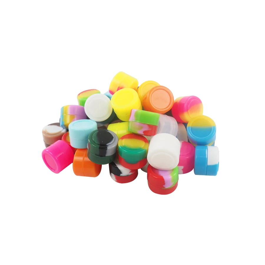 200pcs/lot 2 ml colorful the mini Non Stick Silicone wax Container Nonstick Jars
200pcs/lot 2 ml colorful the mini Non Stick Silicone wax Container Nonstick Jars