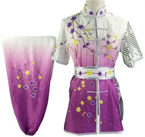 customize KIDS&ADULT Embroidery plum gradient chang chuan summer sequin martial arts clothing tai chi suits kung fu uniforms 
customize KIDS&ADULT Embroidery plum gradient chang chuan summer sequin martial arts clothing tai chi suits kung fu uniforms