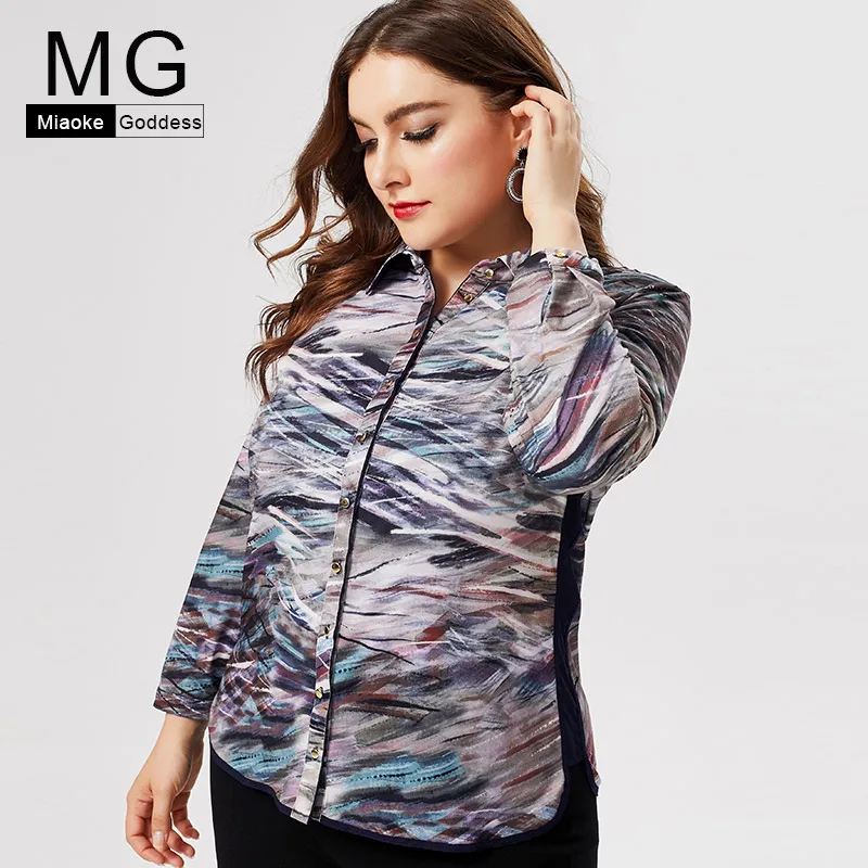 MG 2019 fall Womens Long sleeve stripe tops and blouses fashion Ladies Plus Size femal office lady blouse shirts
MG 2019 fall Womens Long sleeve stripe tops and blouses fashion Ladies Plus Size femal office lady blouse shirts