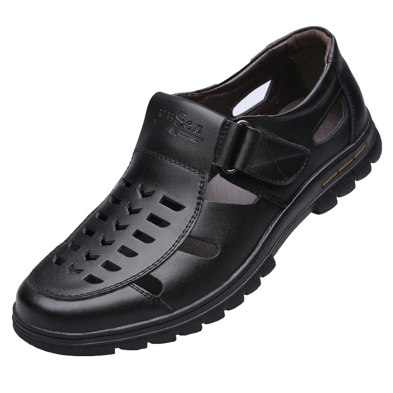 Leather shoes men's summer leather sandals men's sandals breathable casual leather shoes holes holes in men's new open-cut shoes
Leather shoes men's summer leather sandals men's sandals breathable casual leather shoes holes holes in men's new open-cut shoes