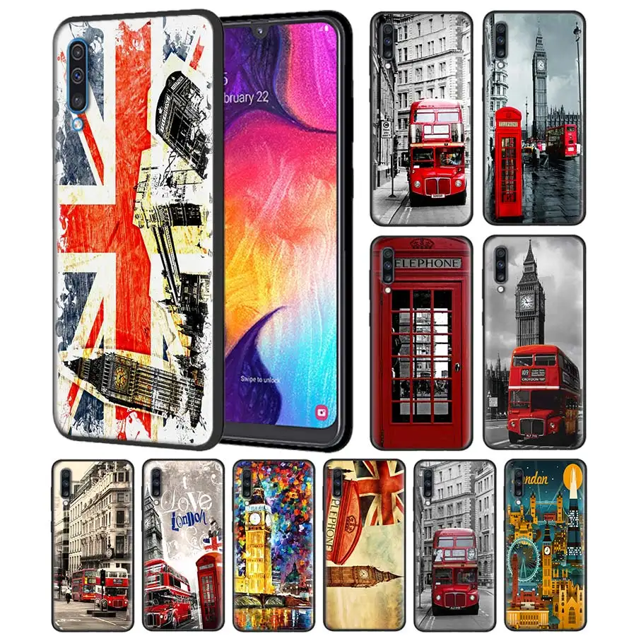 london style bus england telephone Silicone Case for Samsung Galaxy A6 A7 A8 Plus A9 A70 A50 A10 A20 A30 A40 A80 Black Soft Case
london style bus england telephone Silicone Case for Samsung Galaxy A6 A7 A8 Plus A9 A70 A50 A10 A20 A30 A40 A80 Black Soft Case