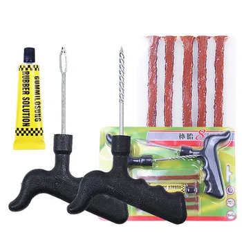 8 Pcs Large Car Emergency Tire Repair Kit Tubeless Tire Tyre Puncture Plug Repair Tools Kits Bicycle Rubber Cement For Auto New
8 Pcs Large Car Emergency Tire Repair Kit Tubeless Tire Tyre Puncture Plug Repair Tools Kits Bicycle Rubber Cement For Auto New