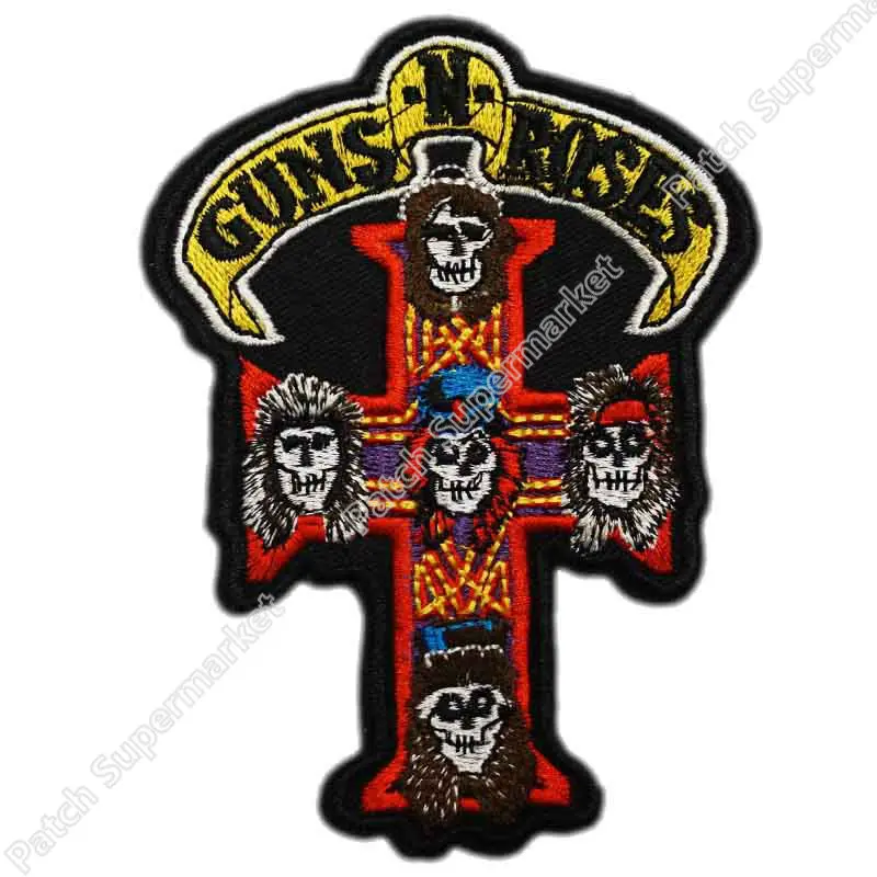 4.5" GUNS N ROSES Metal Rock Punk retro sew applique iron on patch Biker Vest Patch clothes application
4.5" GUNS N ROSES Metal Rock Punk retro sew applique iron on patch Biker Vest Patch clothes application