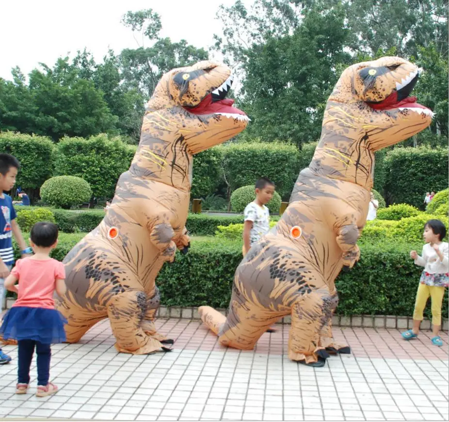 Adult T-REX Inflatable Costume Christmas Cosplay Dinosaur Animal Jumpsuit Halloween Costume for Women Men
Adult T-REX Inflatable Costume Christmas Cosplay Dinosaur Animal Jumpsuit Halloween Costume for Women Men