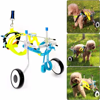 Aluminum&Stainless Steel Dog Wheelchair Pet Scooter Pet Rehabilitation Adjustable Training Wheelchair for Disabled Dog
Aluminum&Stainless Steel Dog Wheelchair Pet Scooter Pet Rehabilitation Adjustable Training Wheelchair for Disabled Dog