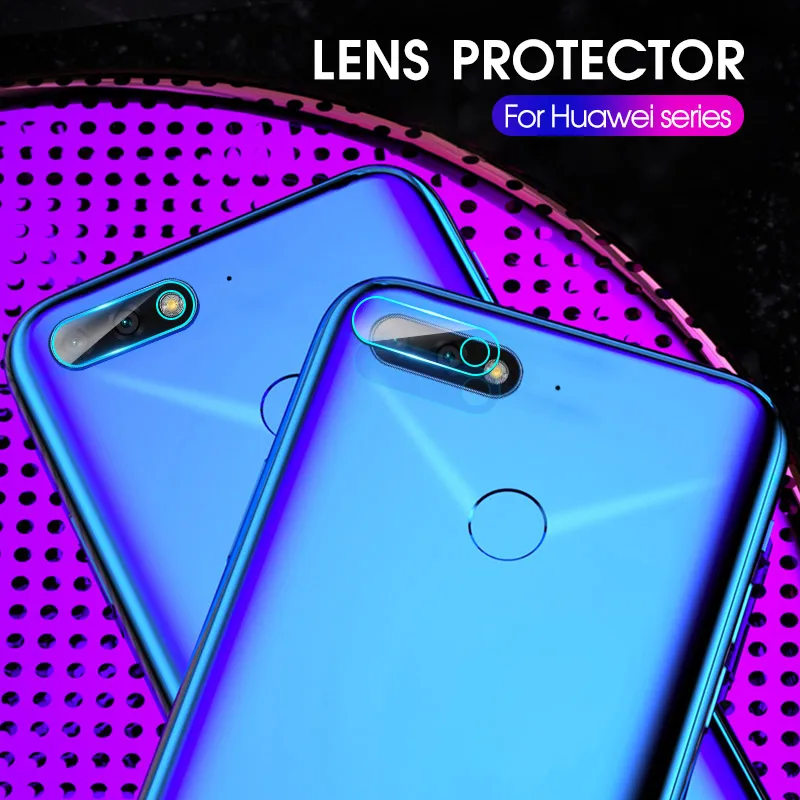 Задняя камера Len Защита экрана для Huawei Honor 8X Play 8C Note 10 9 Lite 9i Nova 4 3i 3E 2i HD стеклянная