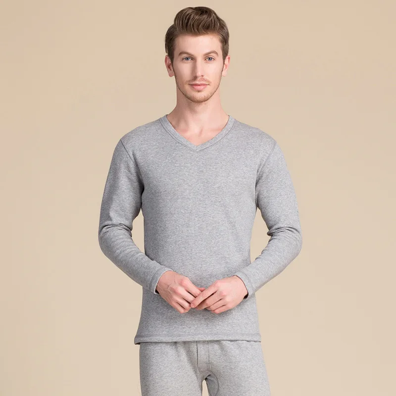 Men Long Johns Autumn Winter New Silk V Collar Velvet Thermal Underwear Warm Thick Real Silk Long Johns BSY8094
Men Long Johns Autumn Winter New Silk V Collar Velvet Thermal Underwear Warm Thick Real Silk Long Johns BSY8094
