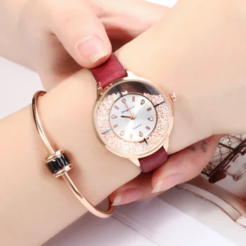 Drop Shipping Women Rhinestone Watches Fashion Leather Clock Female Quartz Wristwatches Relogio Feminino Montre Relogio
Drop Shipping Women Rhinestone Watches Fashion Leather Clock Female Quartz Wristwatches Relogio Feminino Montre Relogio
