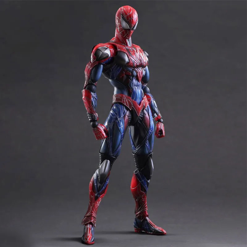 28cm PVC High quality The super heros Spiderman Playarts KAI PA kai statue hot lifelike cool Christmas festival gift kid 
28cm PVC High quality The super heros Spiderman Playarts KAI PA kai statue hot lifelike cool Christmas festival gift kid