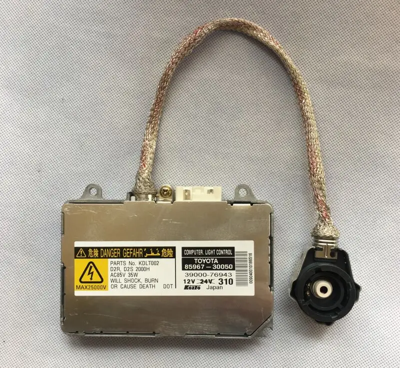 semtaist Genuine OEM D2S D2R Ballast D2S/D2R DDLT002 85967-50020 KDLT002 85967-30050 free shipping post
semtaist Genuine OEM D2S D2R Ballast D2S/D2R DDLT002 85967-50020 KDLT002 85967-30050 free shipping post