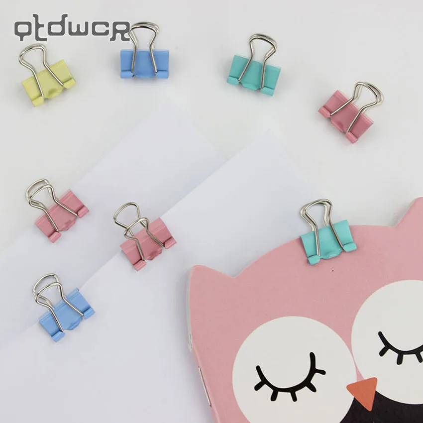 60PCS 15mm Fresh Style Color Metal Binder Clips Notes Letter Paper Books File School Office Stationery Supplies
60PCS 15mm Fresh Style Color Metal Binder Clips Notes Letter Paper Books File School Office Stationery Supplies