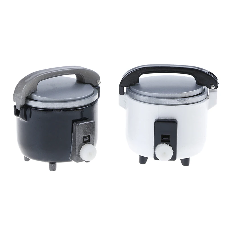 Metal White Black Rice Cooker Dollhouse Kitchen Accessories Doll House Toys for Children 1:12 Miniature
Metal White Black Rice Cooker Dollhouse Kitchen Accessories Doll House Toys for Children 1:12 Miniature