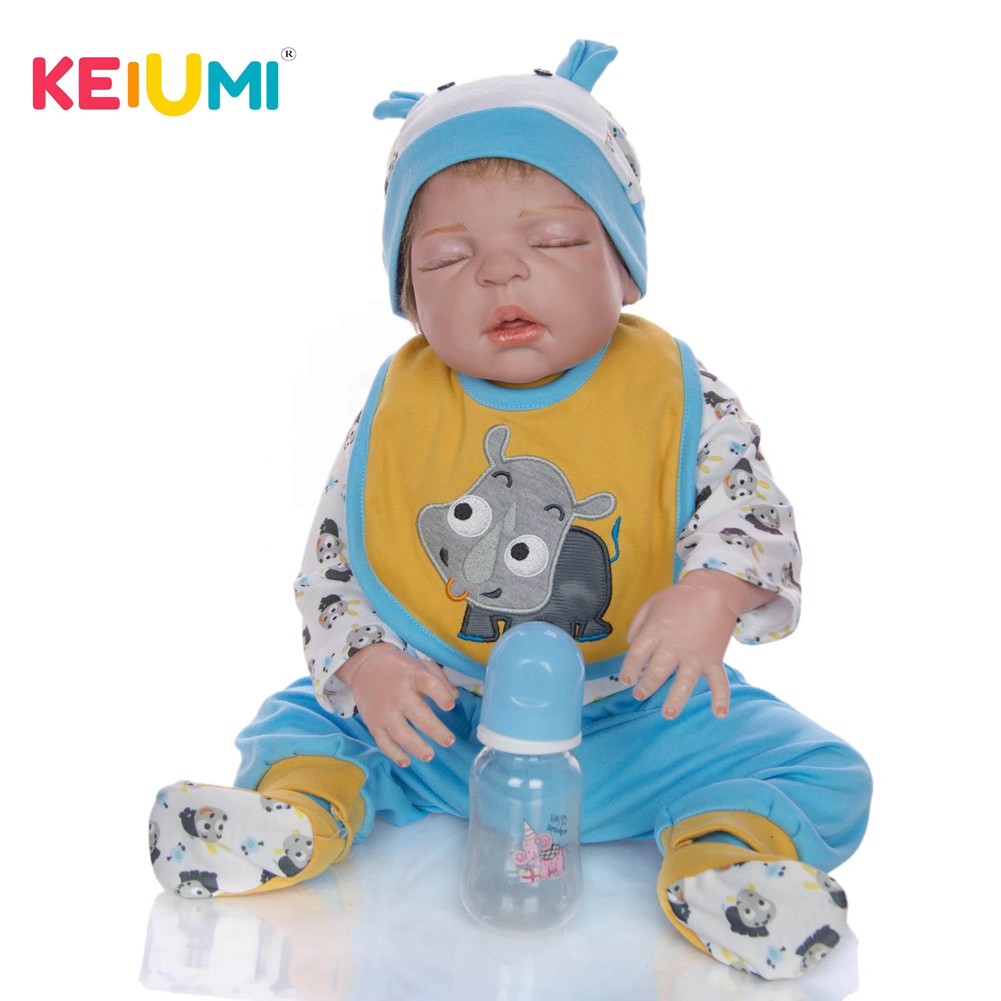KIEUMI Truly Sleeping Reborn Boneca Menino Full Silicone Vinyl Baby Reborn Dolls Realistic Newborn Toddler Red Skin Kids Gifts
KIEUMI Truly Sleeping Reborn Boneca Menino Full Silicone Vinyl Baby Reborn Dolls Realistic Newborn Toddler Red Skin Kids Gifts