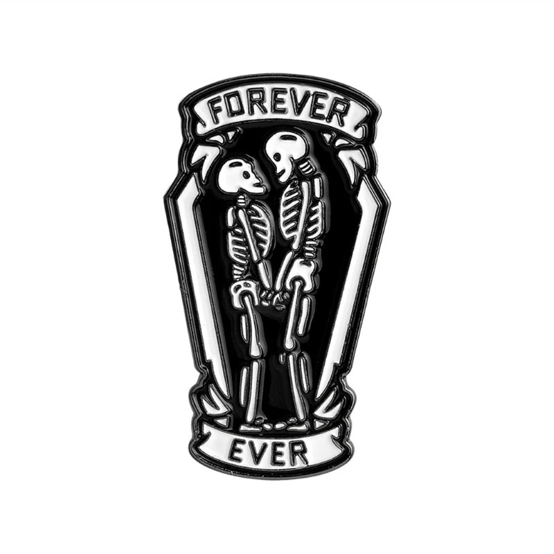 Romantic FOREVER and EVER Skirt Coffin Lapel Pins Pins Badge Shirt Jacket Jeans Pin Buckle Fashion Gift for Friend
Romantic FOREVER and EVER Skirt Coffin Lapel Pins Pins Badge Shirt Jacket Jeans Pin Buckle Fashion Gift for Friend